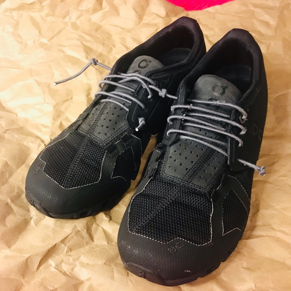 On cloud running shoes
